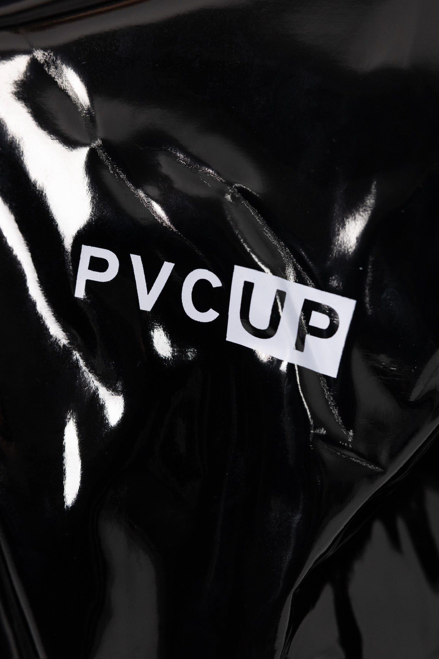 TOUCH UP - black / white - JACKET - PVC