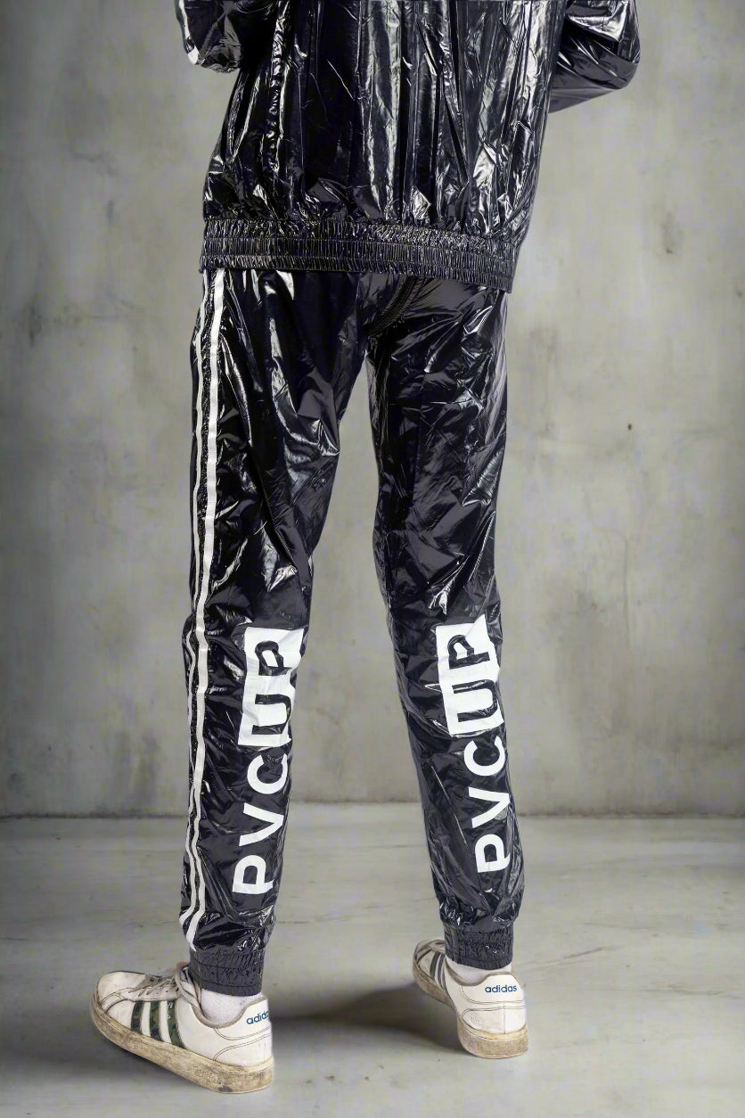 TOUCH UP - black / white - PANTS - NYLON