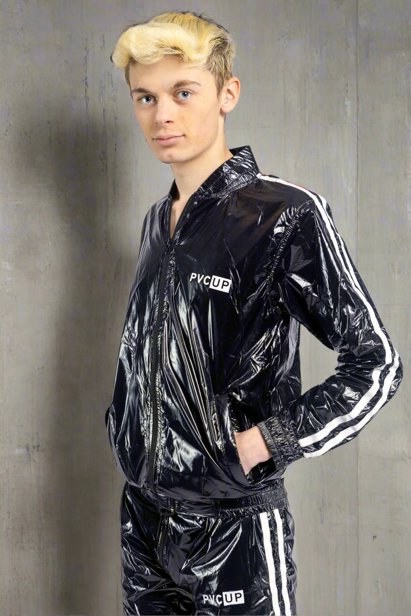 TOUCH UP - black / white - JACKET - NYLON