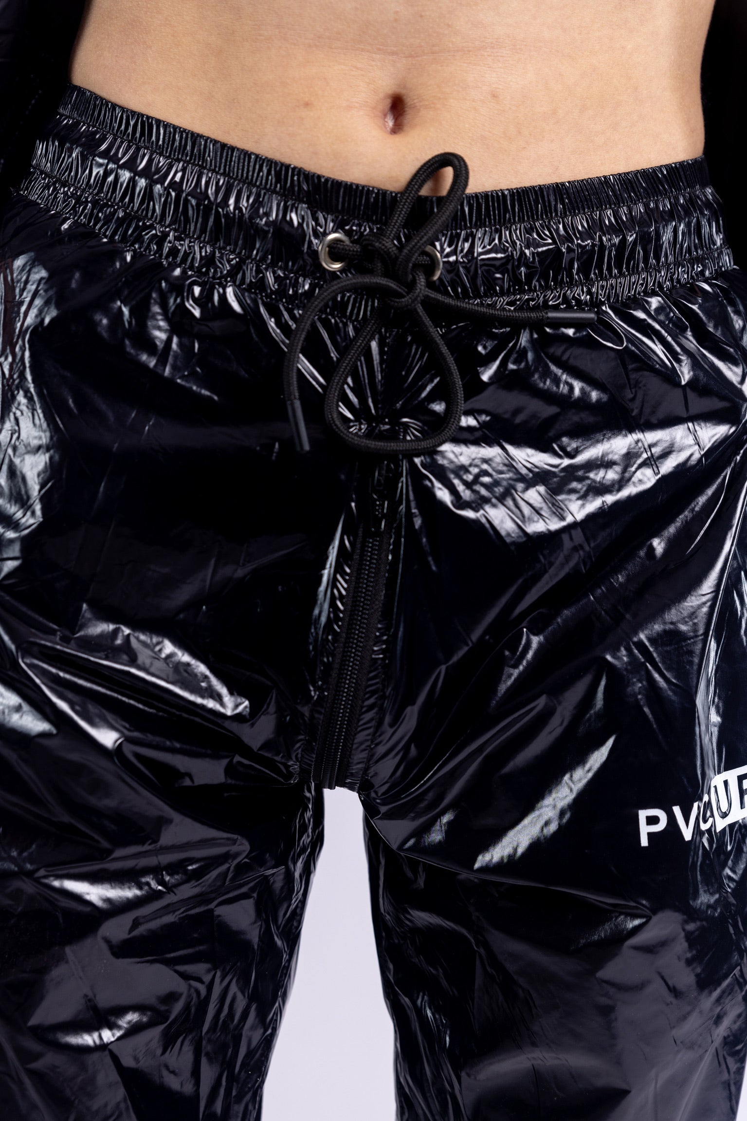 TOUCH UP - black / white - PANTS - NYLON