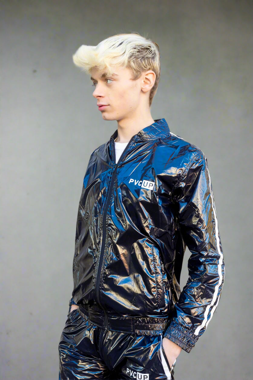 TOUCH UP - black / white - JACKET - NYLON