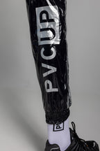 TOUCH UP - black / silver - PANTS - NYLON