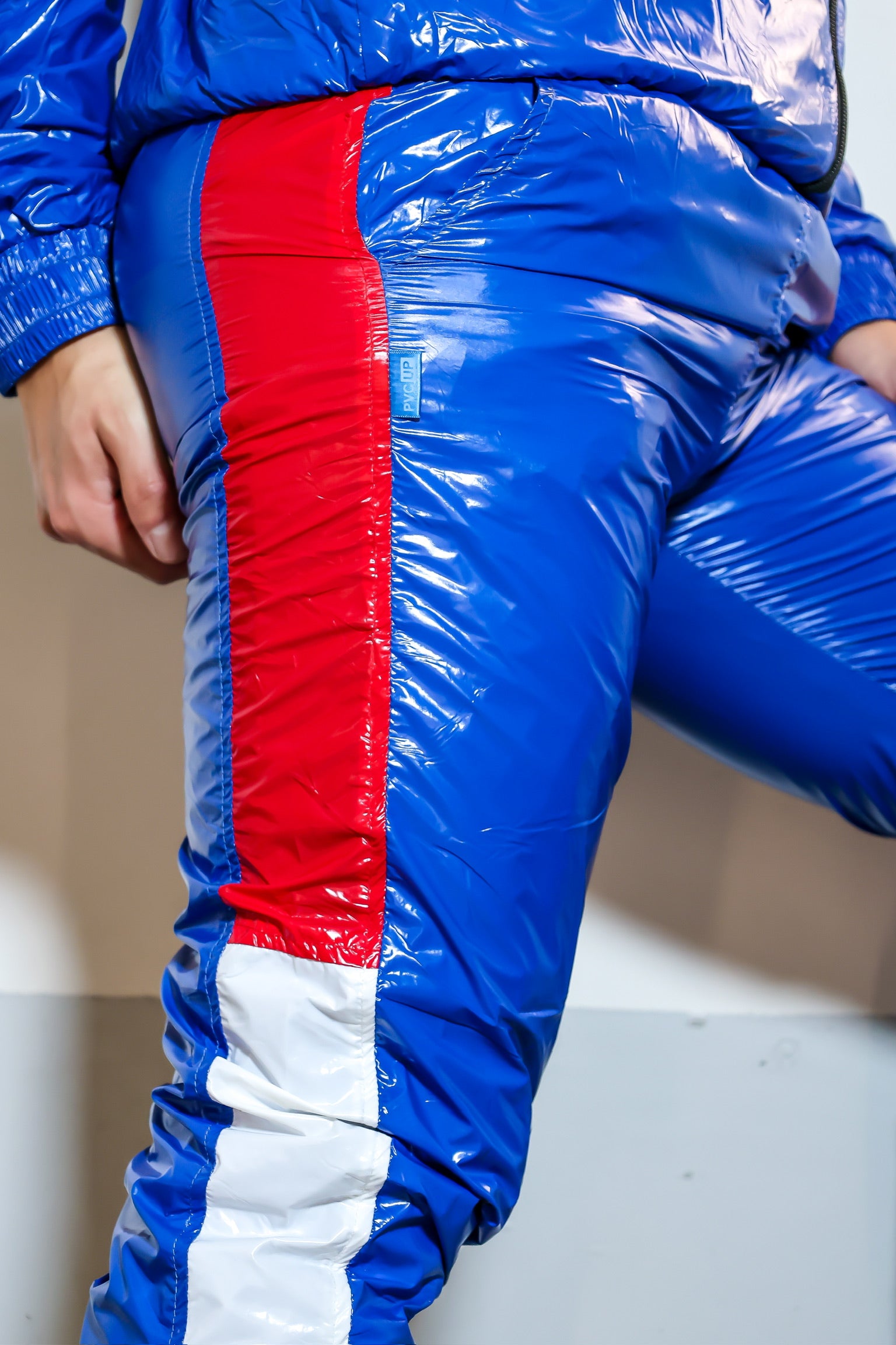 RUSH UP - blue / red / white - PANTS - NYLON