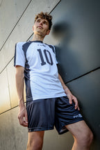 MATCH UP - black - SHORTS - SATIN TECH