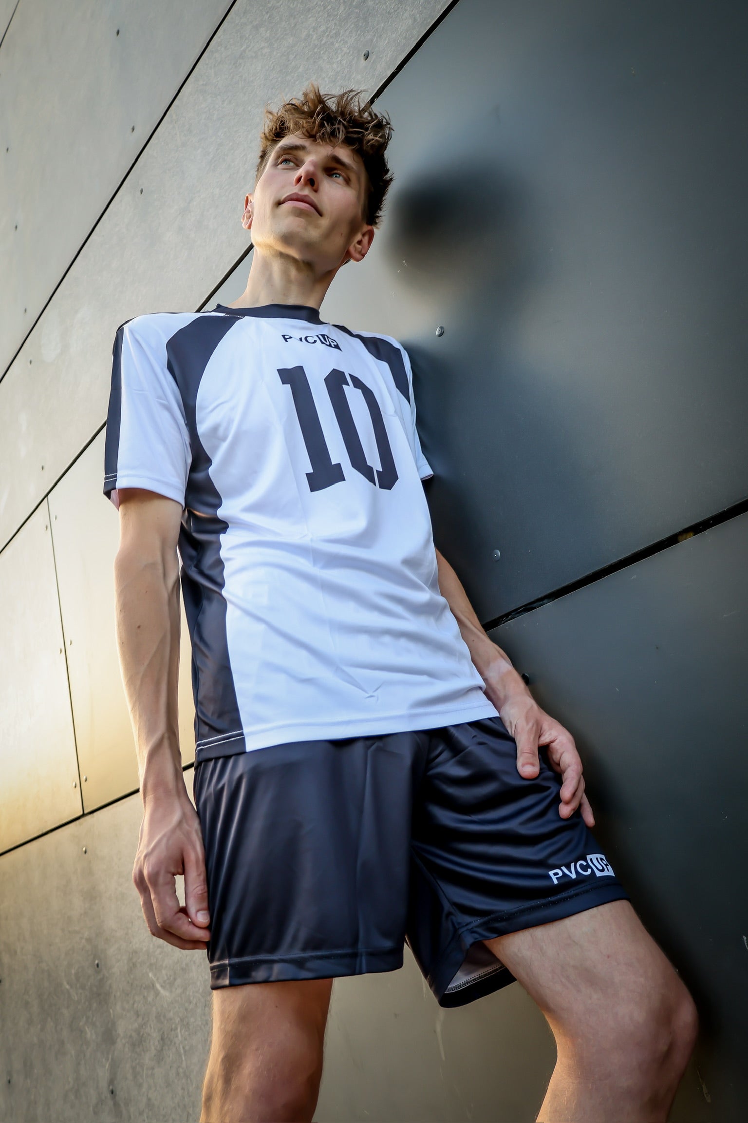 MATCH UP - black - SHORTS - SATIN TECH