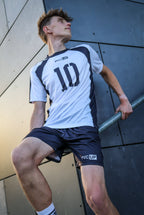 MATCH UP - black - SHORTS - SATIN TECH