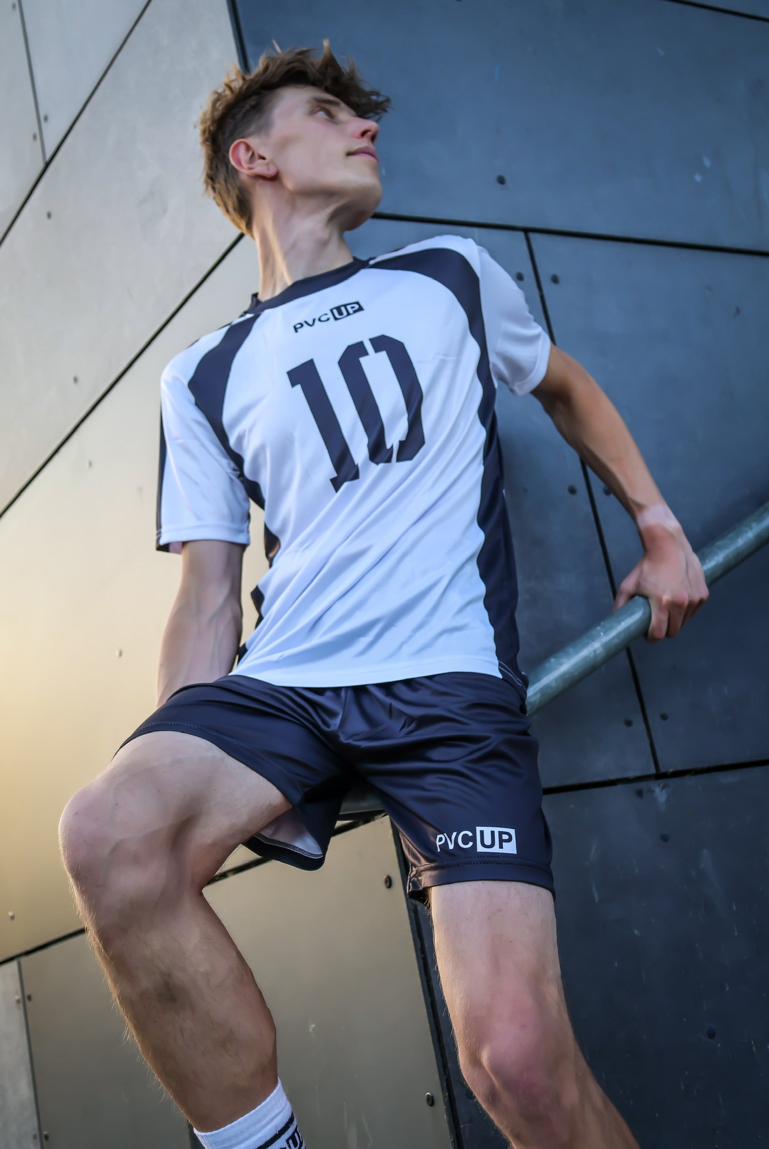 MATCH UP - black - SHORTS - SATIN TECH