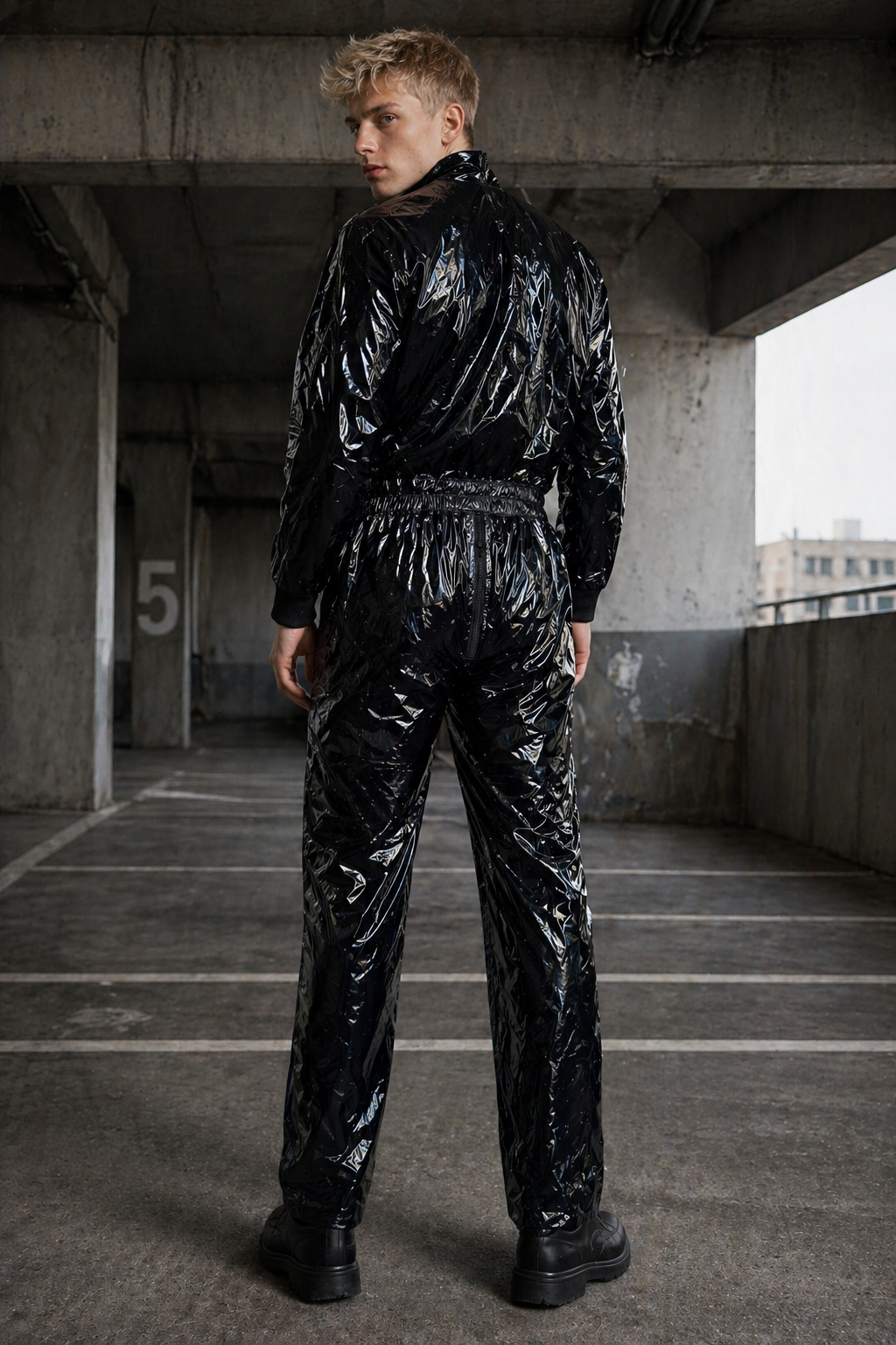 JUMP UP - black - JUMPSUIT - NYLON