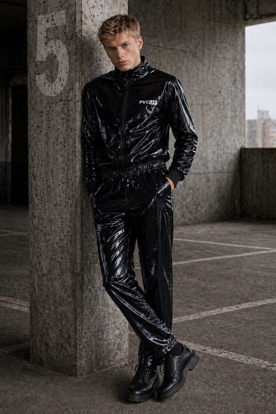 JUMP UP - black - JUMPSUIT - NYLON