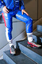 RUSH UP - blue / red / white - PANTS - NYLON