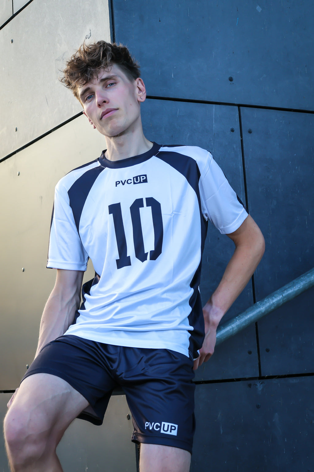 MATCH UP - black - SHORTS - SATIN TECH
