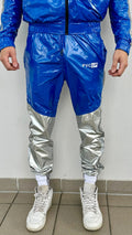 SUIT UP - blue / silver / reflective - PANTS - NYLON