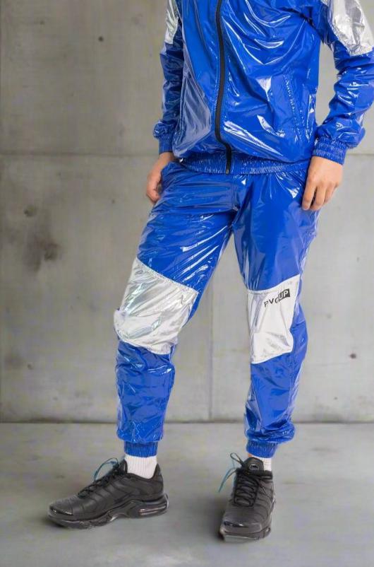 EYES UP - blue / silver - JACKET - NYLON