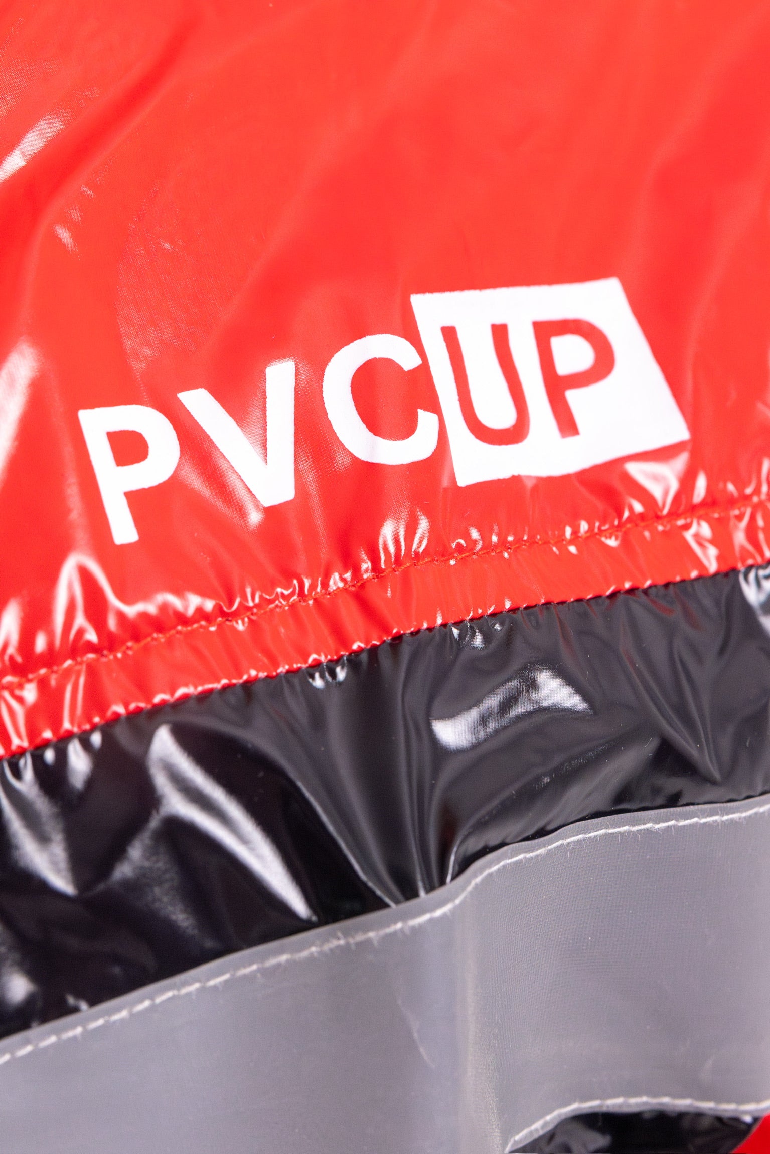 SHINE UP - black / red / reflective - JACKET - NYLON