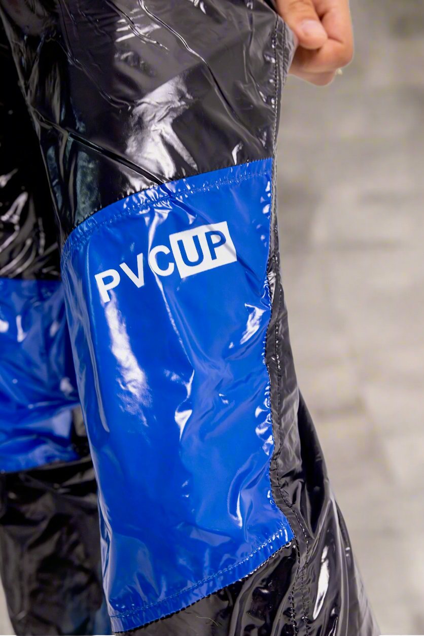 EYES UP - black / blue - PANTS - NYLON