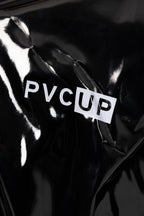 TOUCH UP - black / white - JACKET - PVC