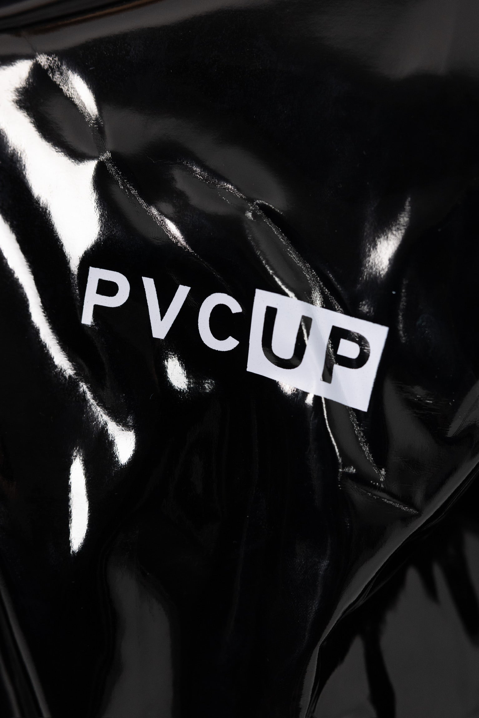 TOUCH UP - black / white - JACKET - PVC