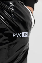 TOUCH UP - black / white - PANTS - PVC