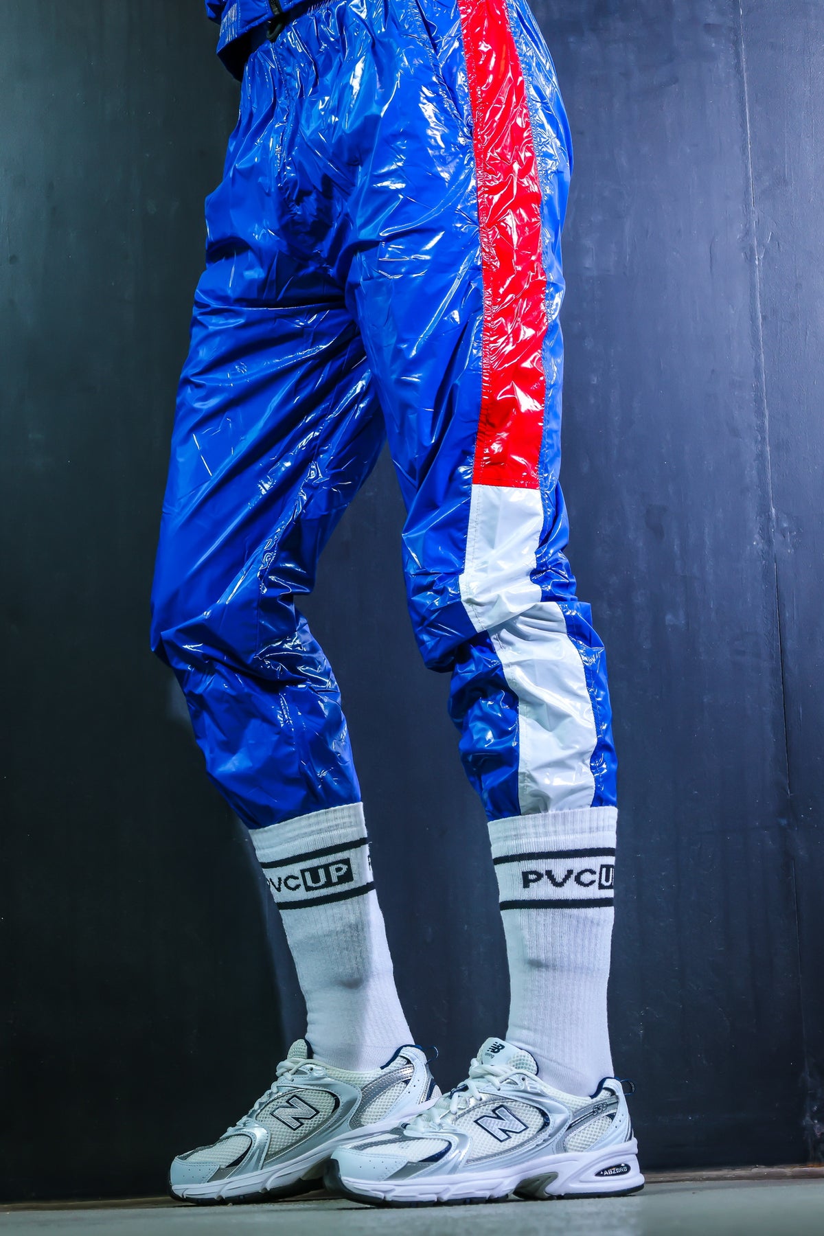 RUSH UP - blue / red / white - PANTS - NYLON