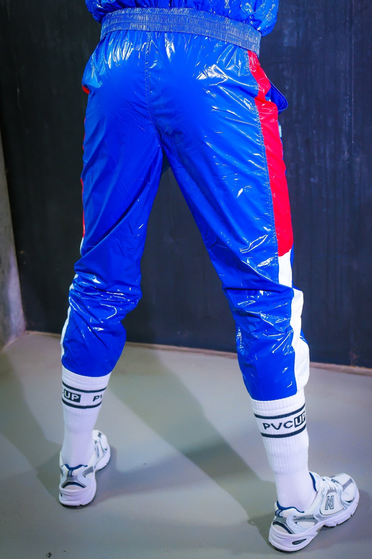 RUSH UP - blue / red / white - PANTS - NYLON