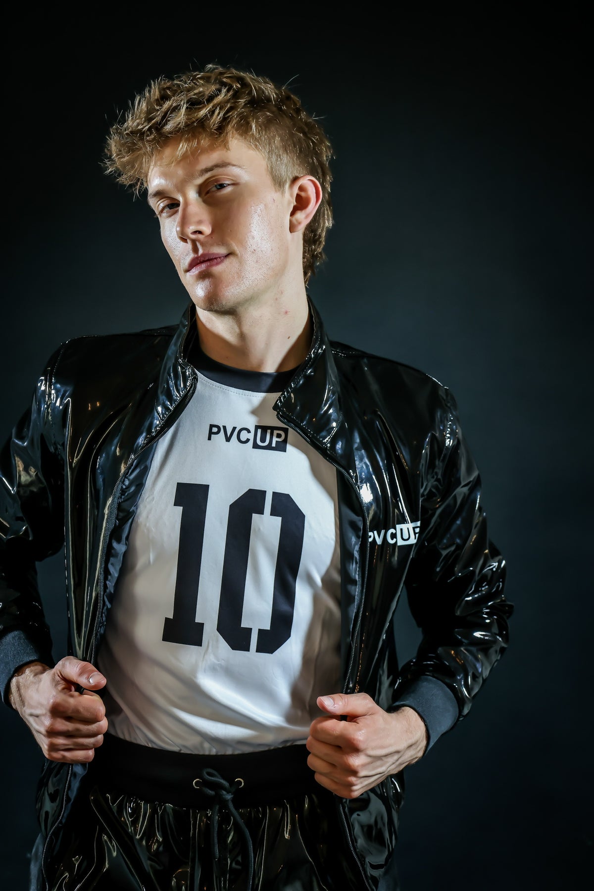NIGHT UP - black - JACKET - PVC PLUS