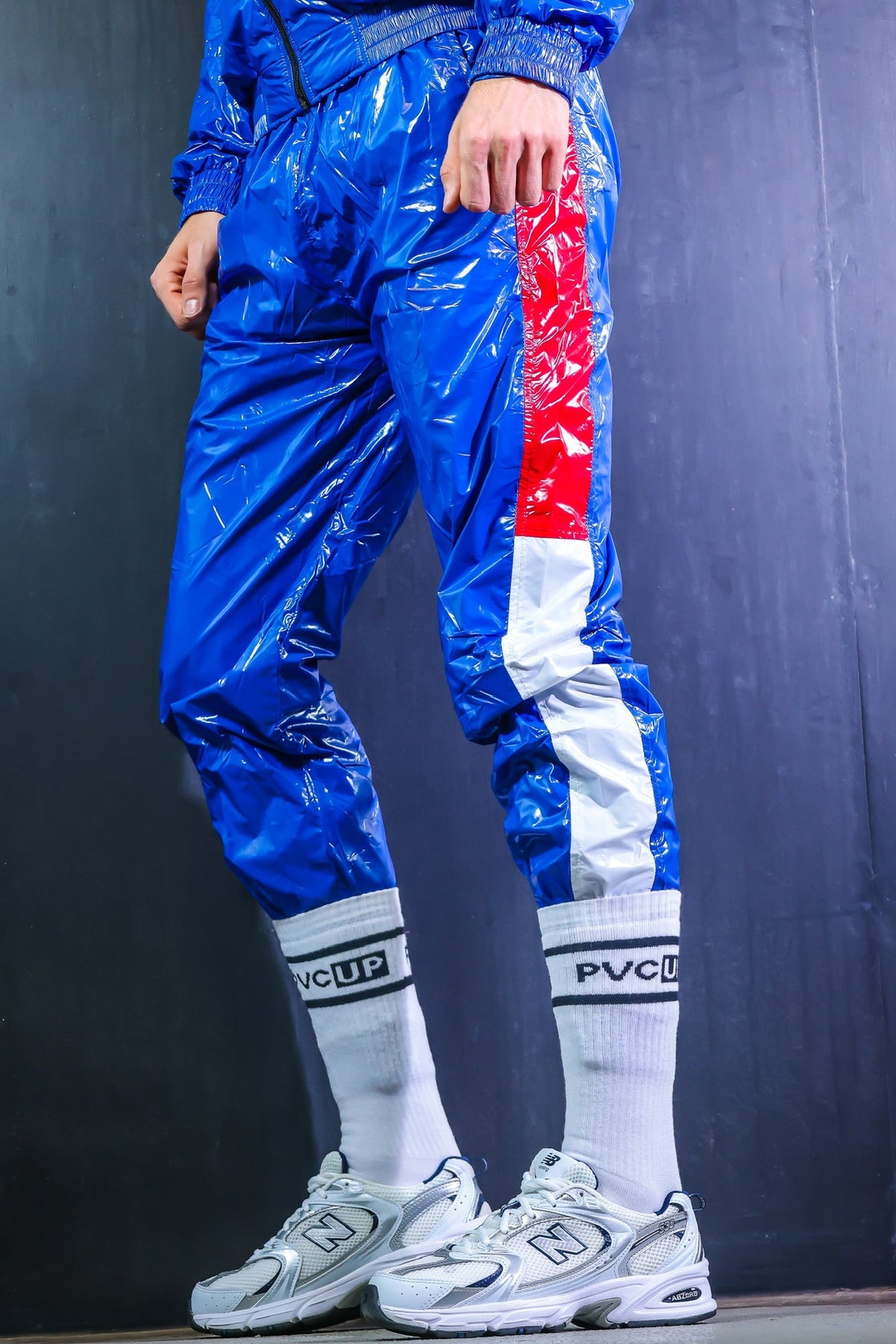 RUSH UP - blue / red / white - PANTS - NYLON