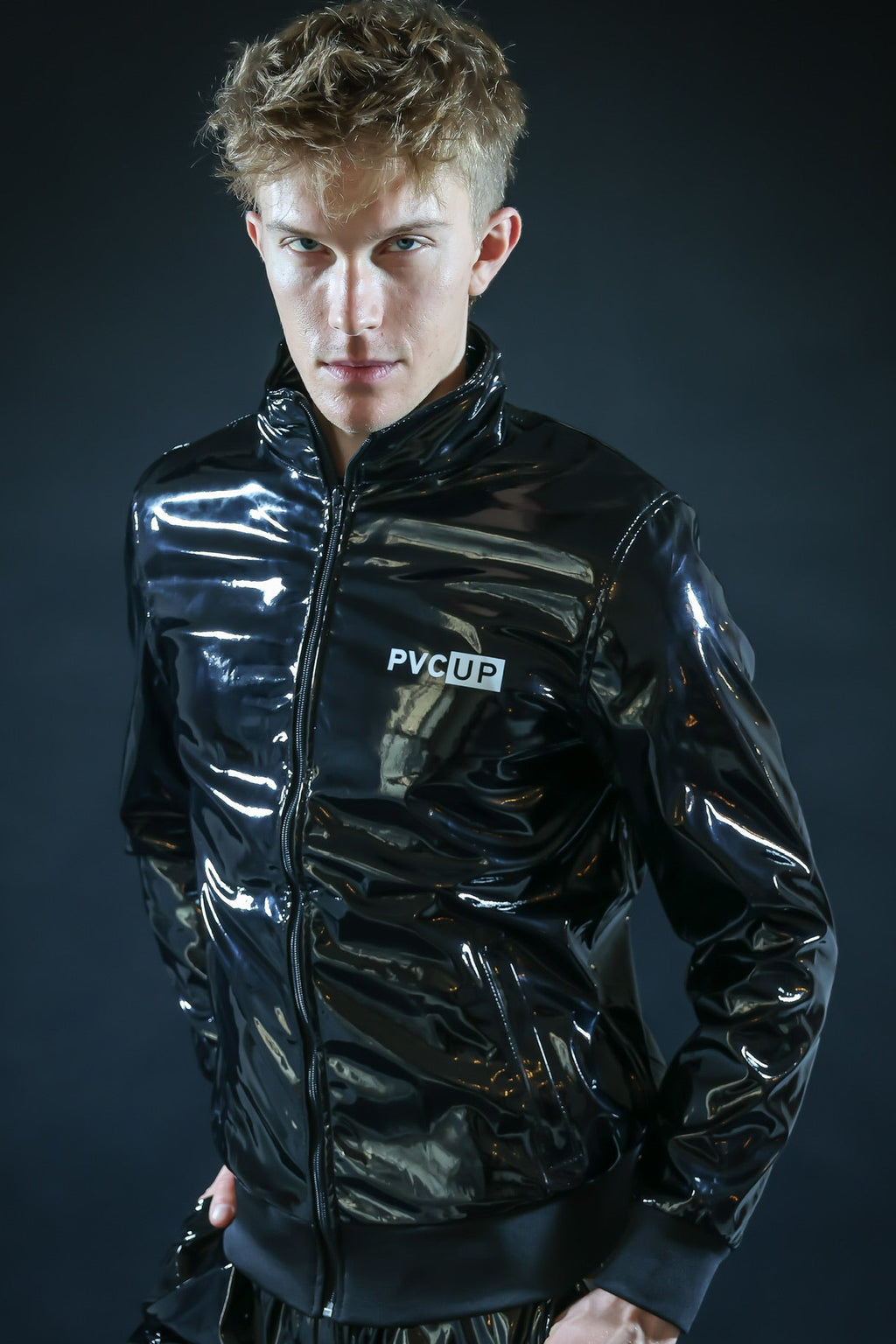 NIGHT UP - black - JACKET - PVC PLUS